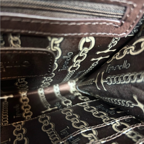 Tignanello Small Black Leather Crossbody Purse - Picture 14 of 16